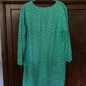 Lilly Pulitzer bathing suit cover up.